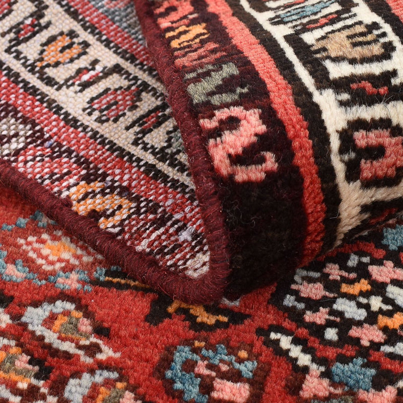 Perski dywan - Nomadyczny - 95 x 65 cm - czerwony