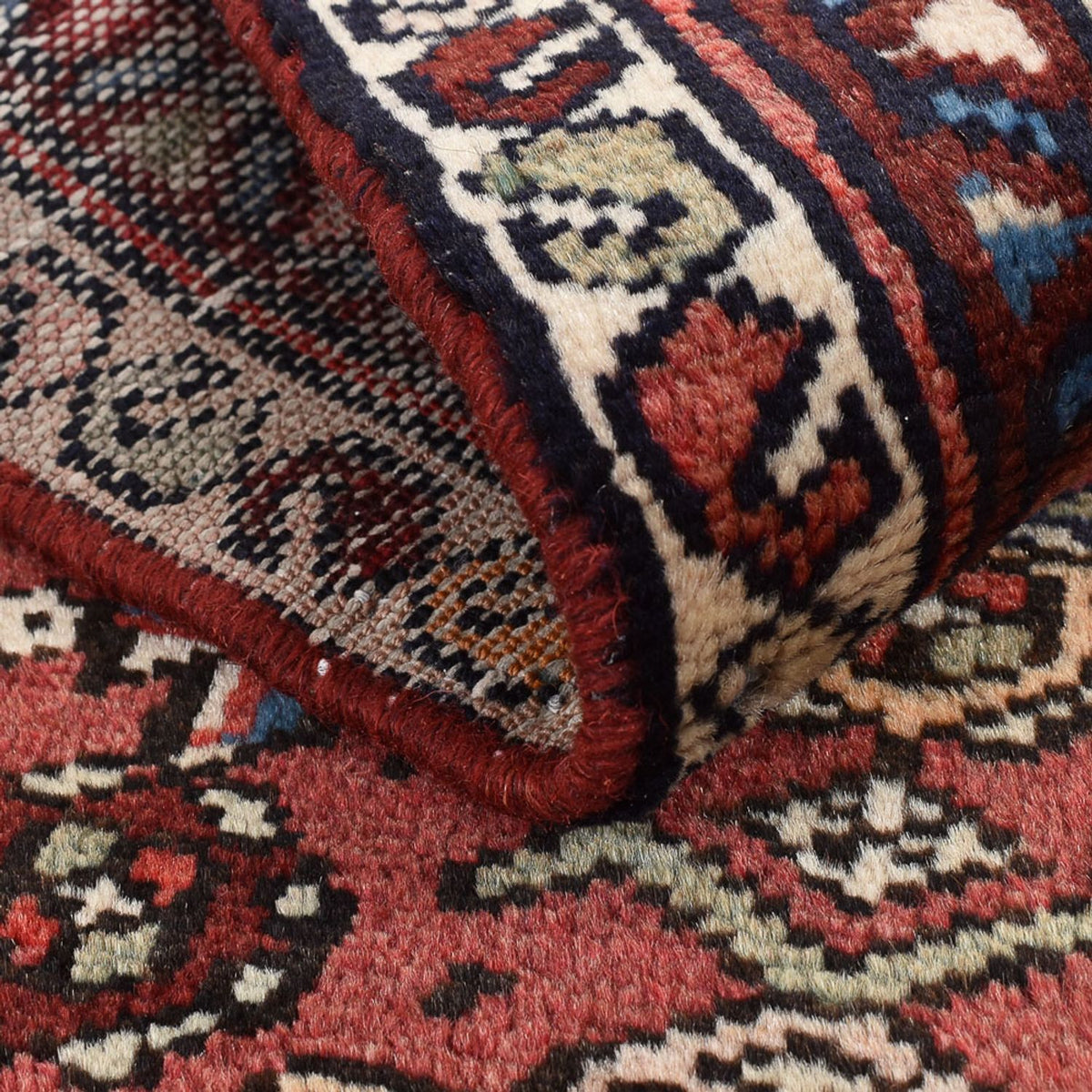 Perski dywan - Nomadyczny - 97 x 67 cm - jasna czerwień