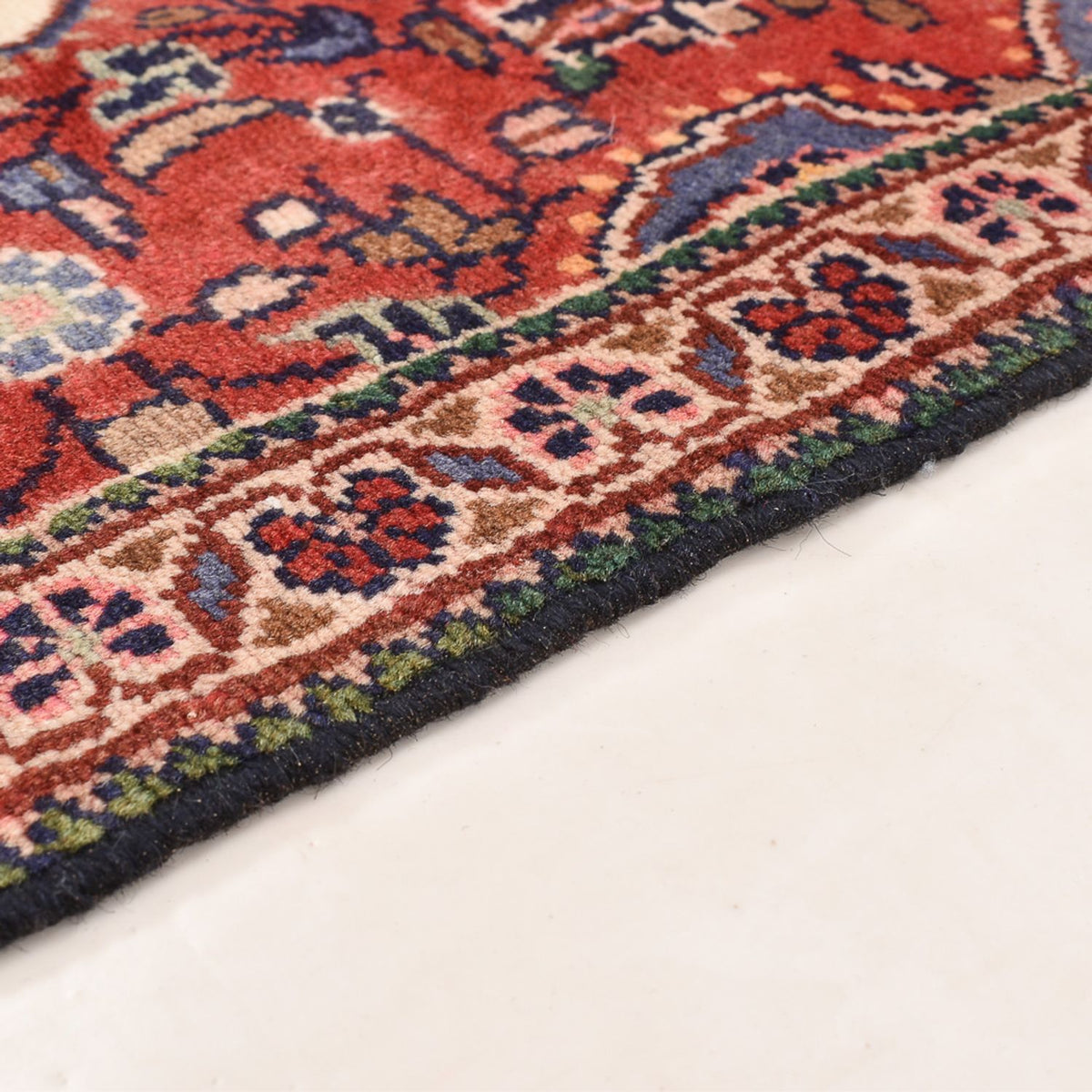 Perski dywan - Nomadyczny - 88 x 60 cm - czerwony