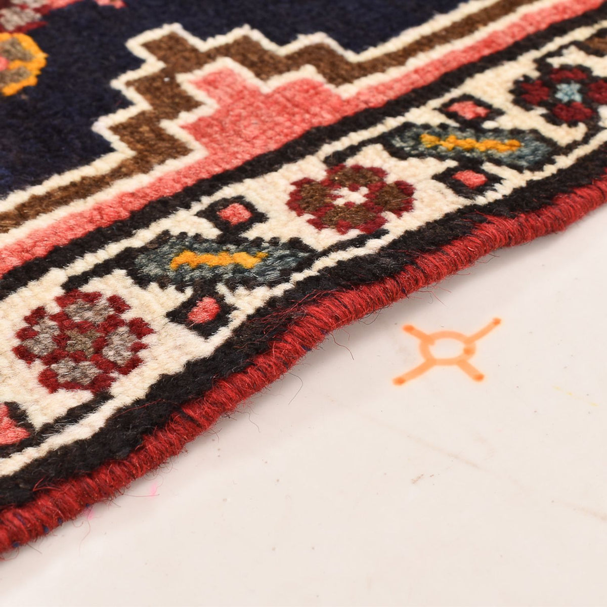 Perski dywan - Nomadyczny - 87 x 60 cm - wielokolorowy