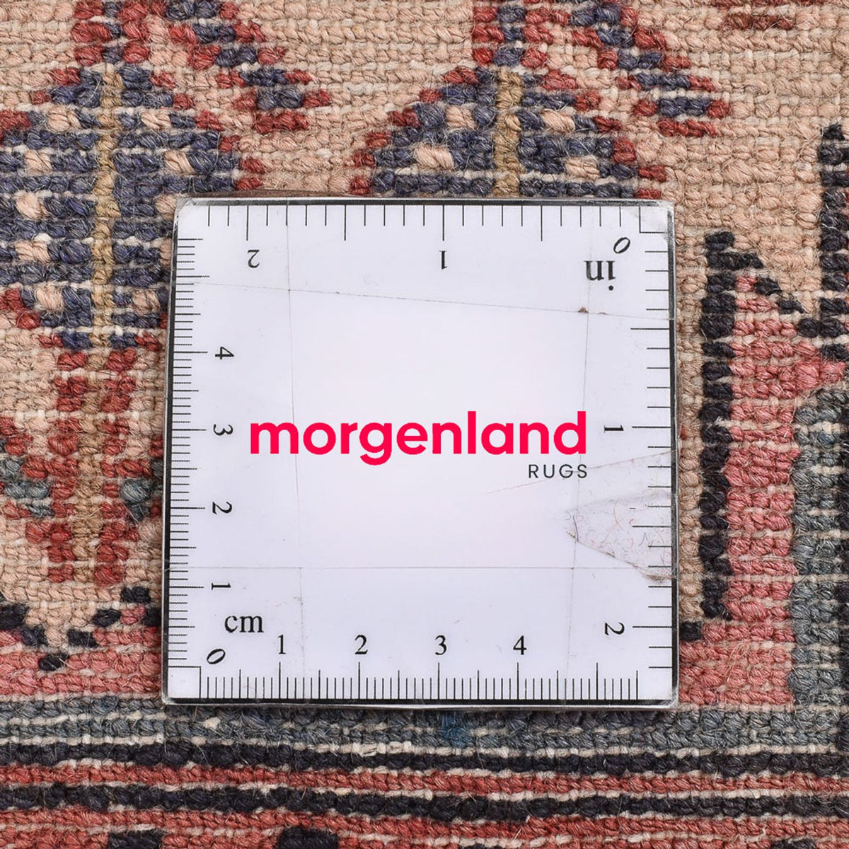 Perski dywan - Nomadyczny - 101 x 62 cm - jasna czerwień