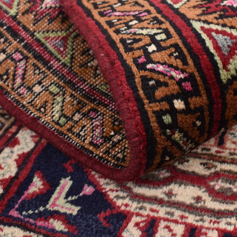 Perski dywan - Nomadyczny - 95 x 64 cm - fioletowy