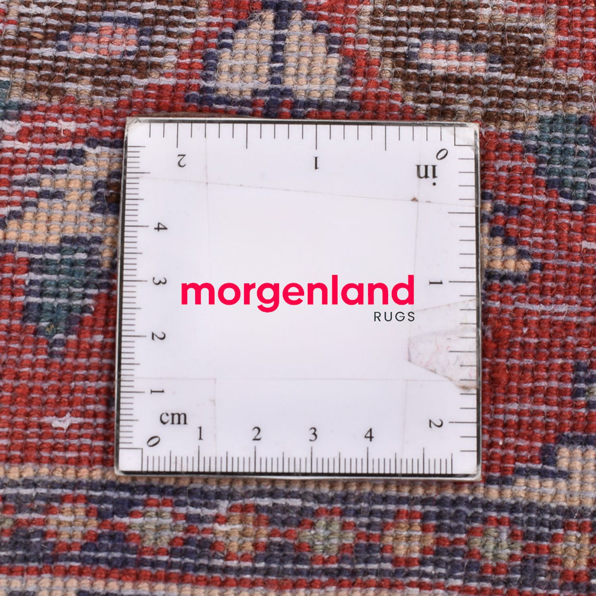 Perski dywan - Nomadyczny - 76 x 61 cm - czerwony