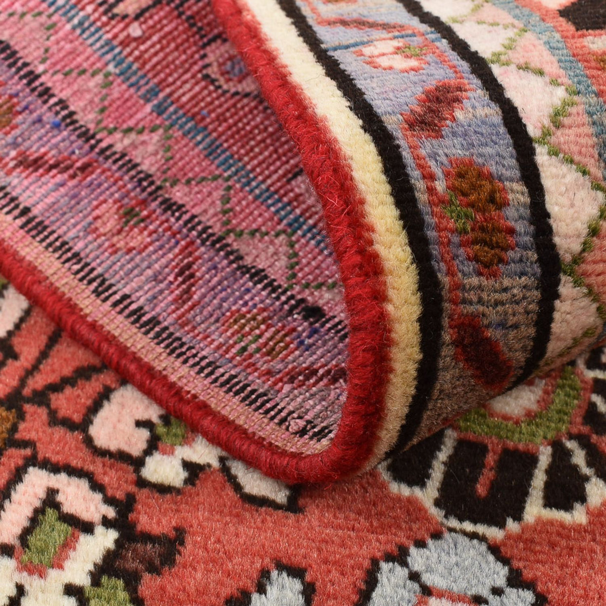 Perski dywan - Nomadyczny - 131 x 79 cm - czerwony