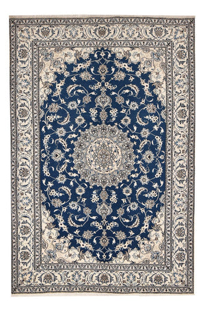 Dywan perski - Nain - 297 x 200 cm - niebieski