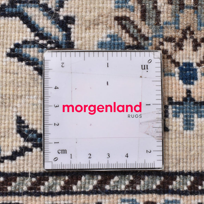 Dywan perski - Nain - 297 x 200 cm - niebieski