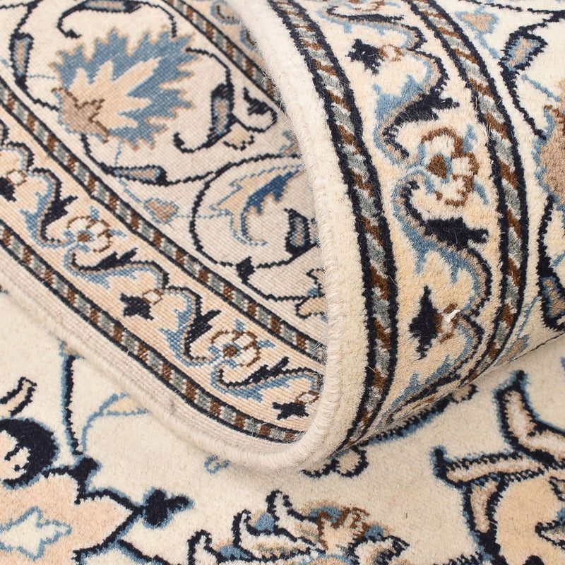 Dywan perski - Nain - 202 x 149 cm - szary