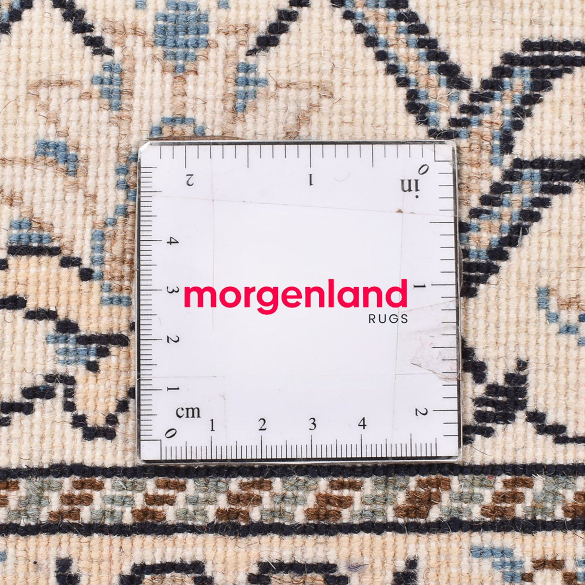 Dywan perski - Nain - 202 x 149 cm - szary