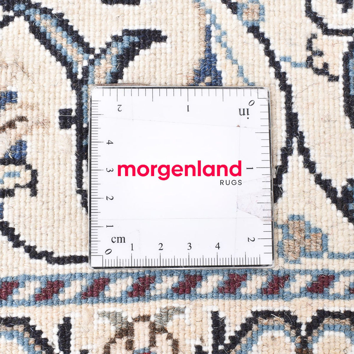 Dywan perski - Nain - 198 x 149 cm - ciemnoniebieski