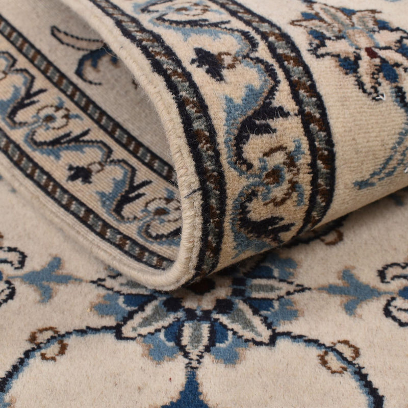 Biegacz Dywan perski - Nain - 297 x 79 cm - beżowy