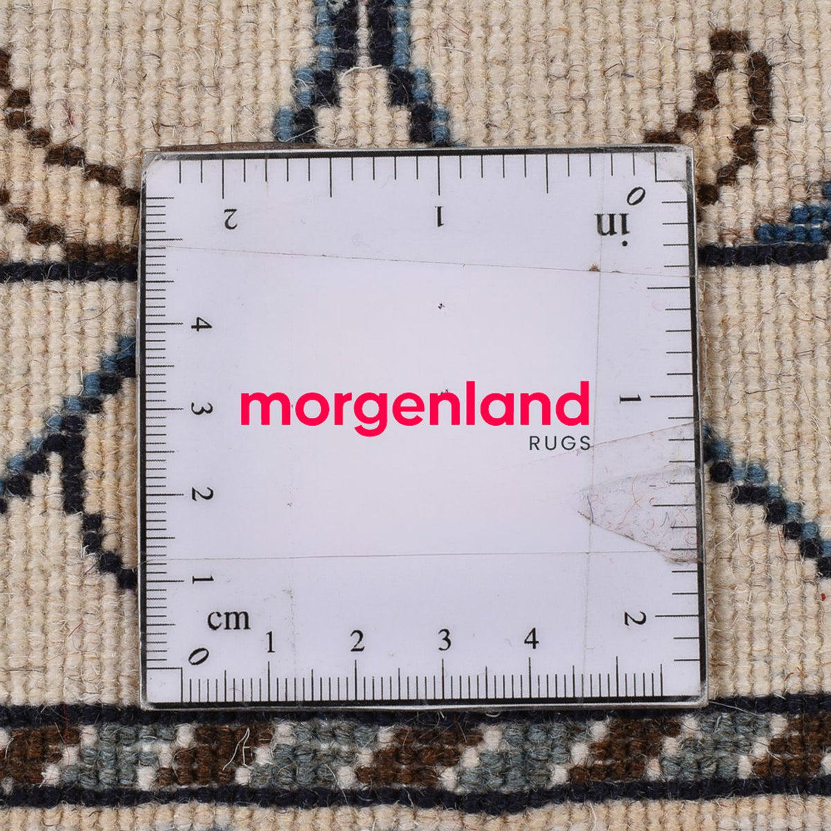 Biegacz Dywan perski - Nain - 297 x 79 cm - beżowy