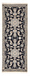 Biegacz Dywan perski - Nain - 189 x 75 cm - ciemnoniebieski