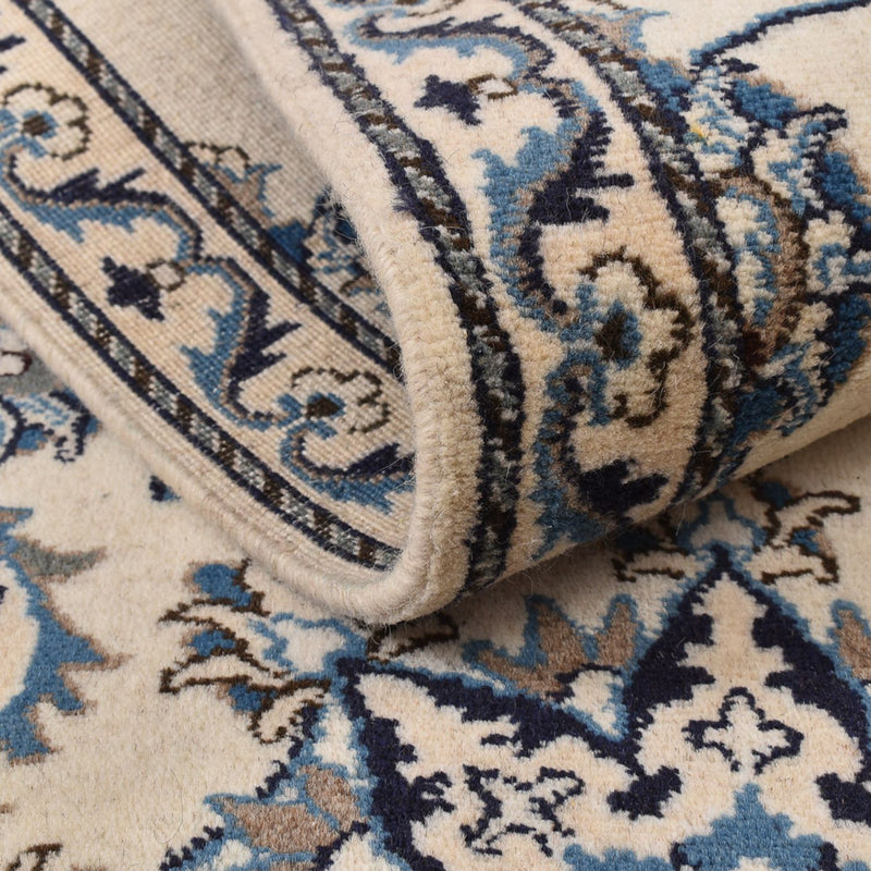 Biegacz Dywan perski - Nain - 204 x 80 cm - beżowy