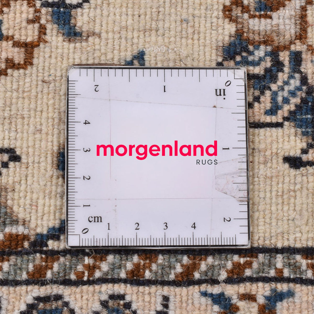 Biegacz Dywan perski - Nain - 205 x 79 cm - beżowy