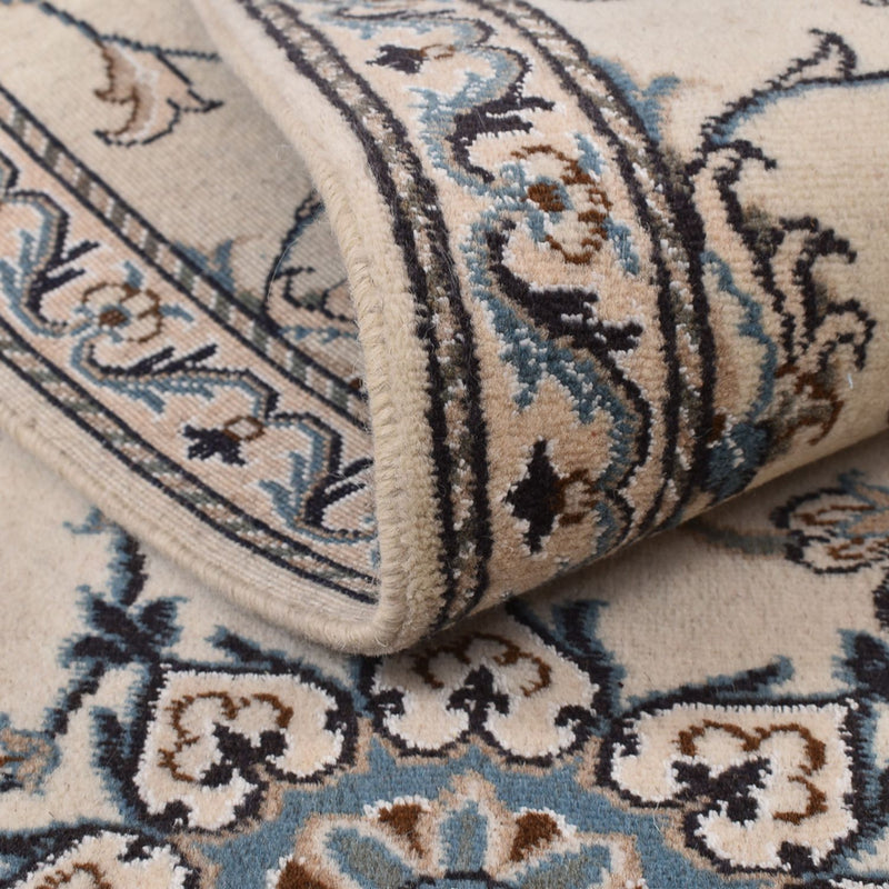 Biegacz Dywan perski - Nain - 201 x 77 cm - beżowy