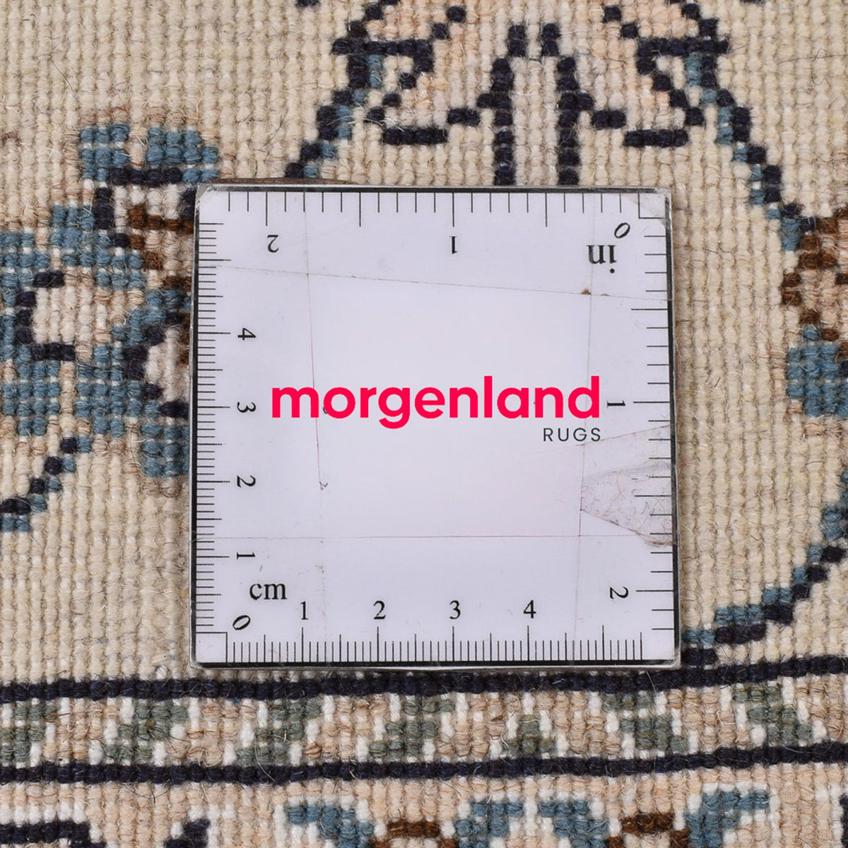 Biegacz Dywan perski - Nain - 201 x 77 cm - beżowy