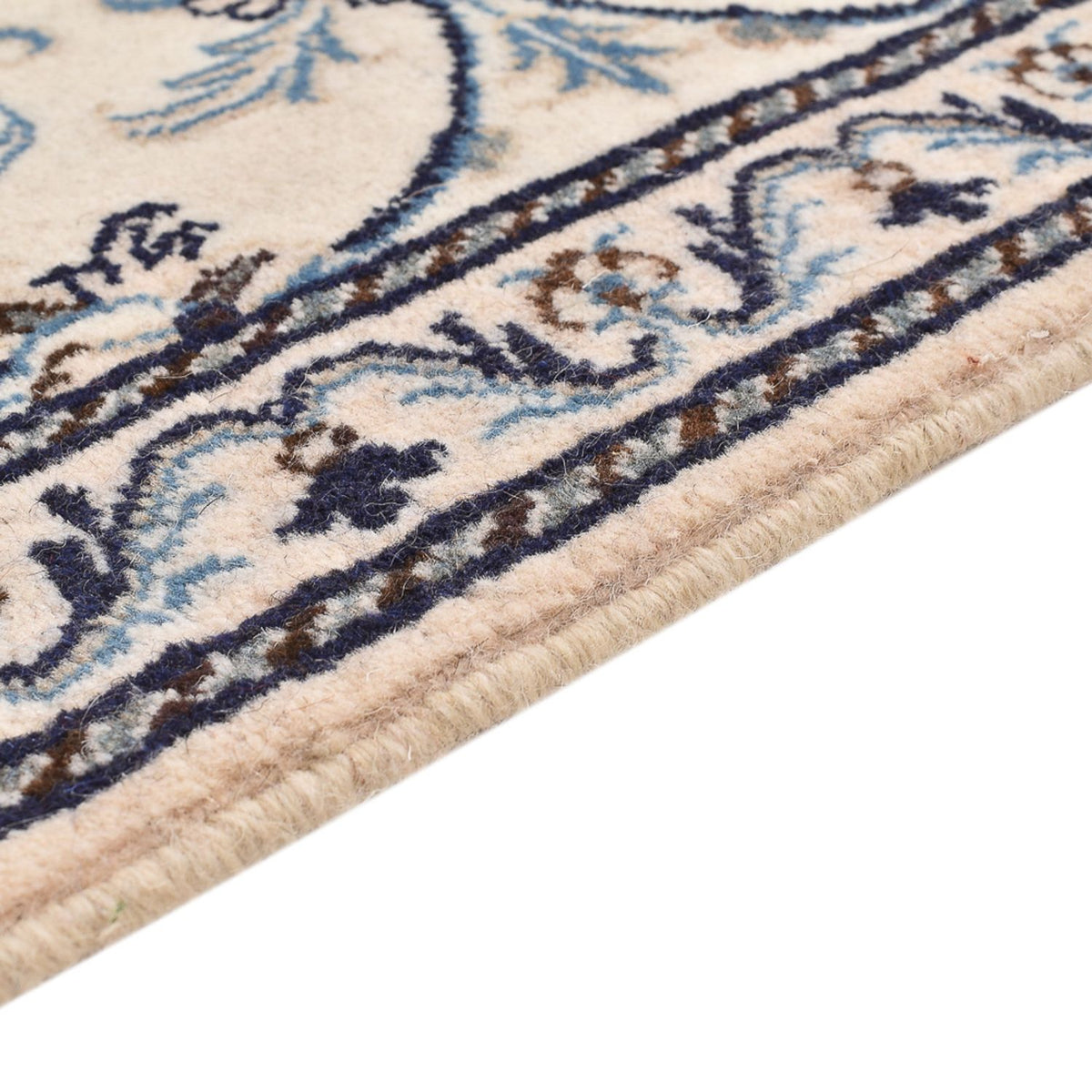 Dywan perski - Nain - 140 x 88 cm - jasnoszary