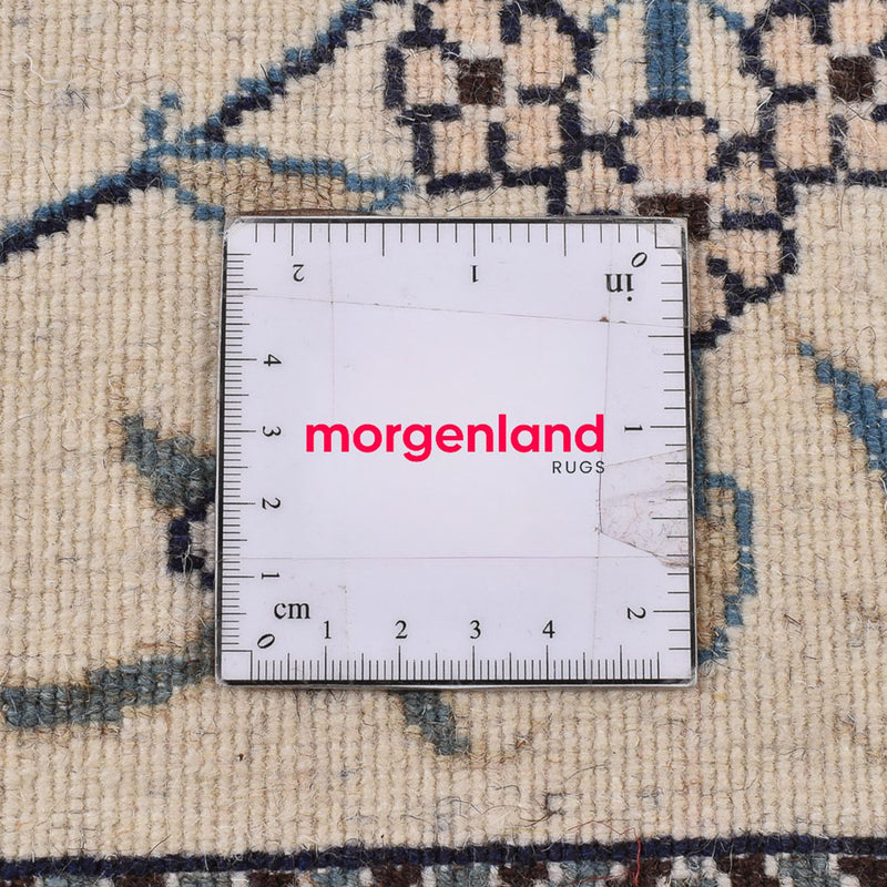 Dywan perski - Nain - 140 x 88 cm - jasnoszary