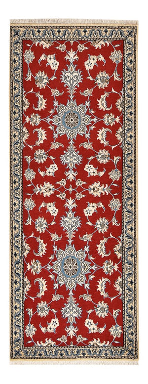 Biegacz Dywan perski - Nain - 209 x 80 cm - czerwony