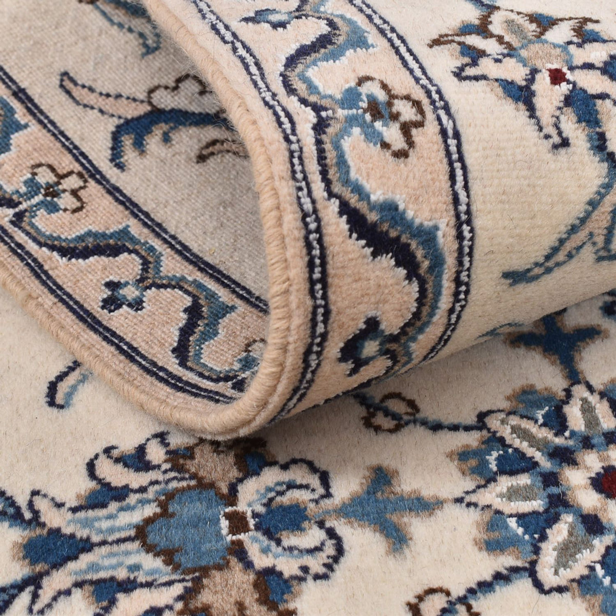 Biegacz Dywan perski - Nain - 190 x 80 cm - beżowy