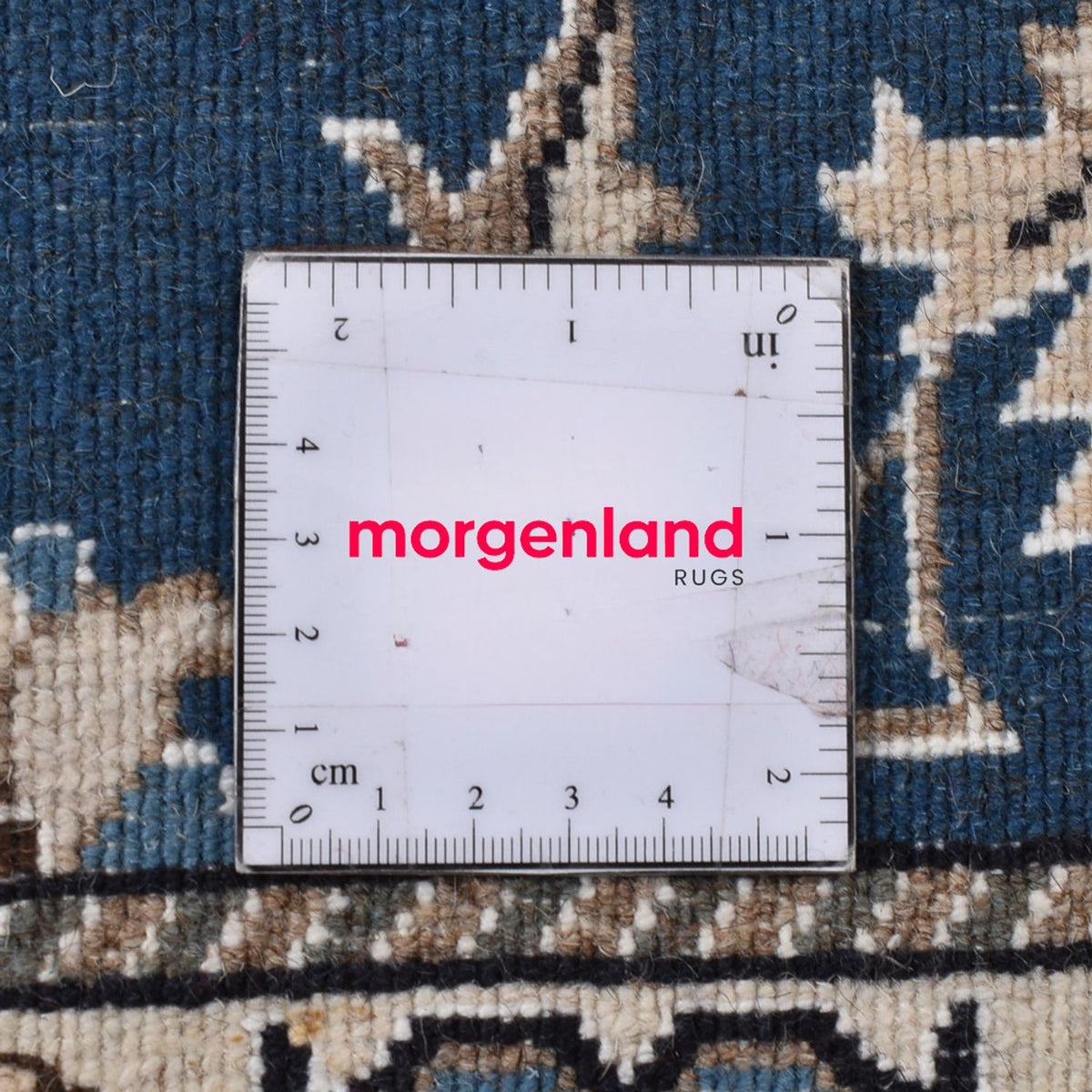 Biegacz Dywan perski - Nain - 195 x 77 cm - morski błękit