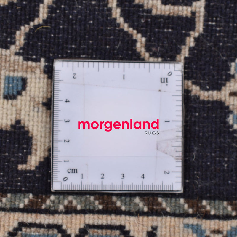 Dywan perski - Nain - 135 x 70 cm - ciemnoniebieski