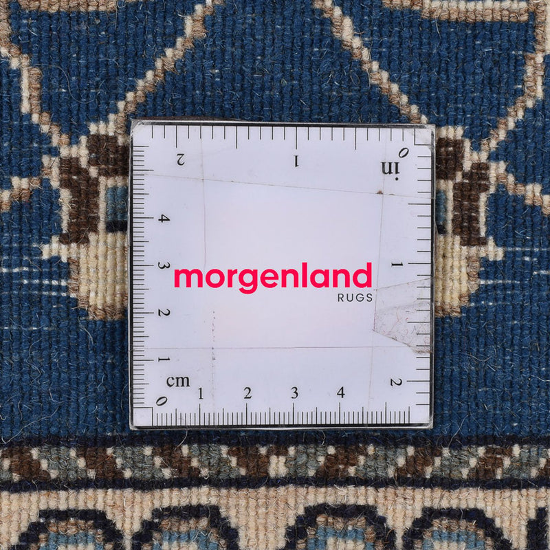 Dywan perski - Nain - 135 x 67 cm - niebieski