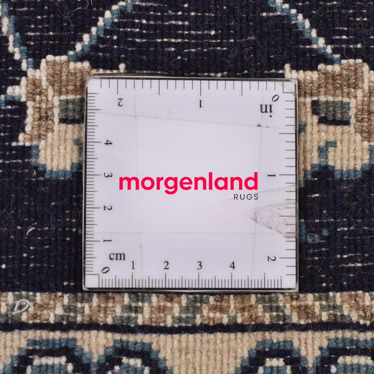 Dywan perski - Nain - 141 x 67 cm - ciemnoniebieski