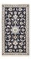 Dywan perski - Nain - 136 x 70 cm - ciemnoniebieski