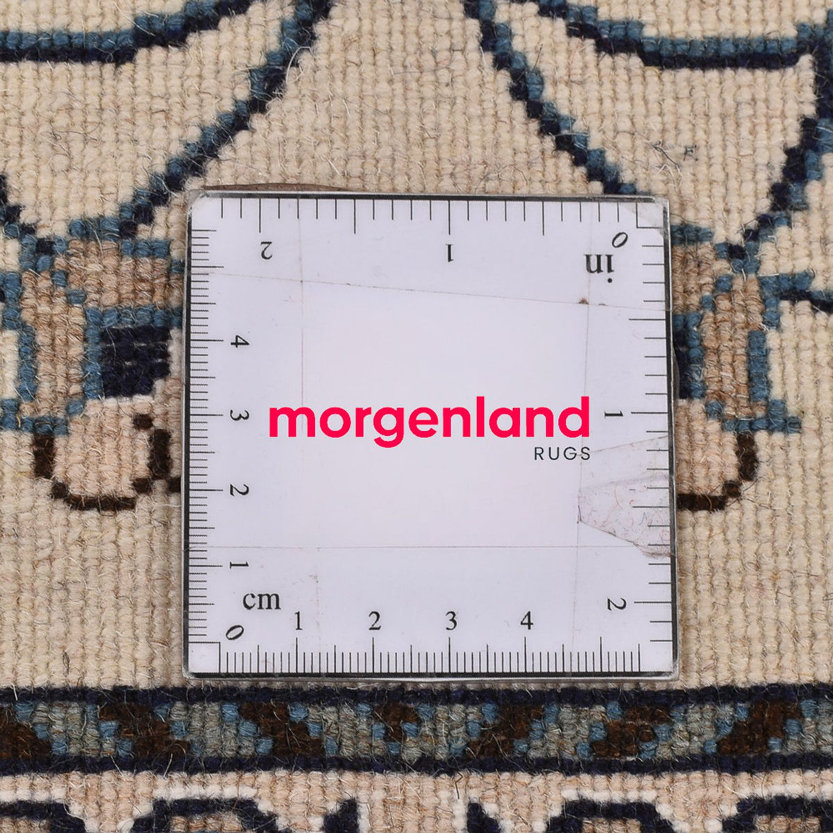 Dywan perski - Nain - 143 x 70 cm - jasnoszary