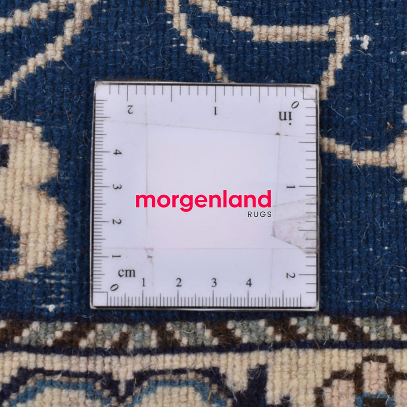 Dywan perski - Nain - 135 x 69 cm - niebieski