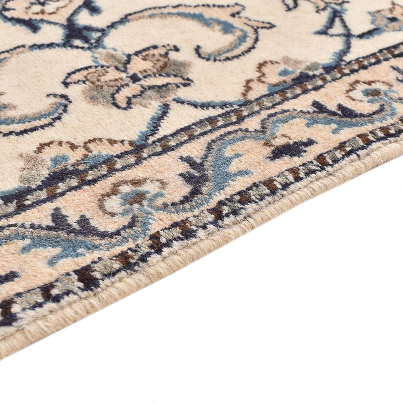 Dywan perski - Nain - 139 x 68 cm - jasnoszary