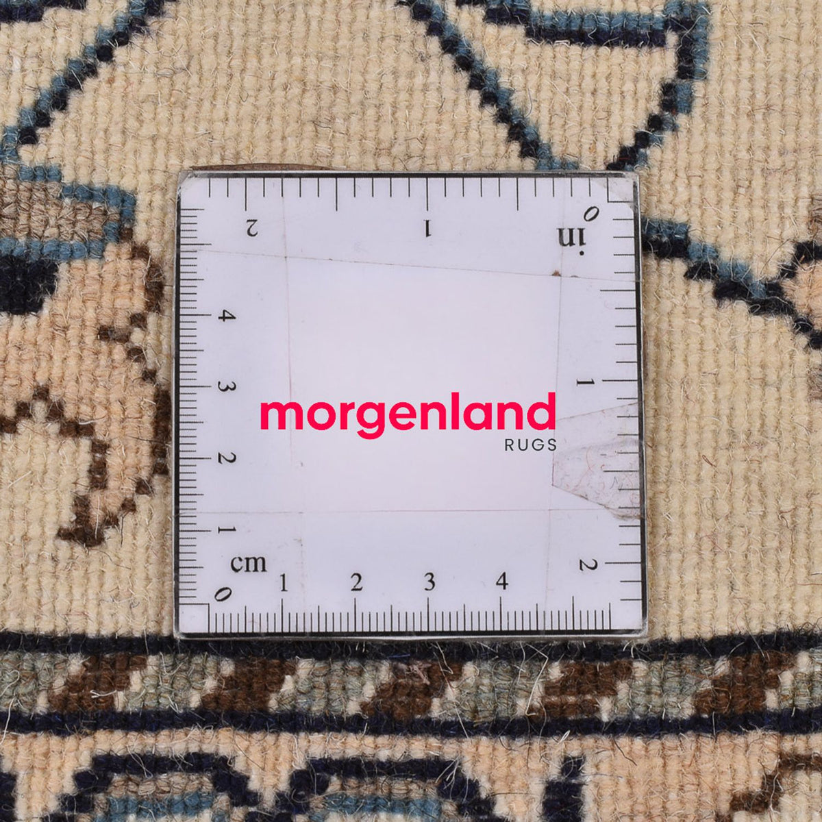 Dywan perski - Nain - 139 x 68 cm - jasnoszary