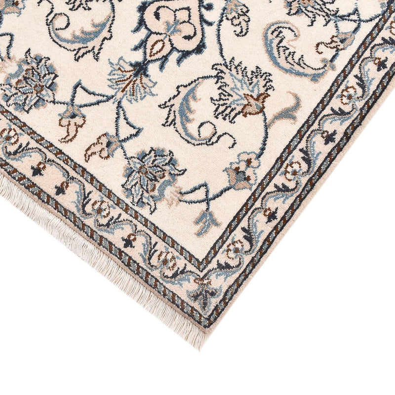 Dywan perski - Nain - 136 x 67 cm - jasnoszary