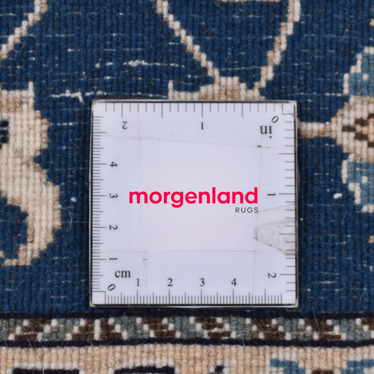 Dywan perski - Nain - 140 x 68 cm - niebieski