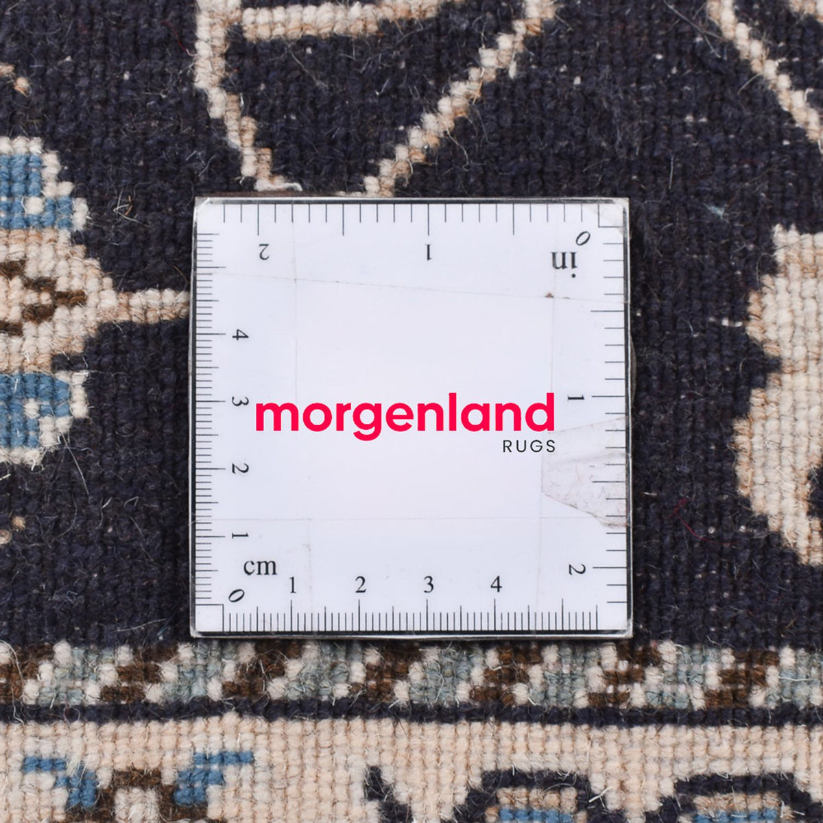 Dywan perski - Nain - 136 x 70 cm - ciemnoniebieski