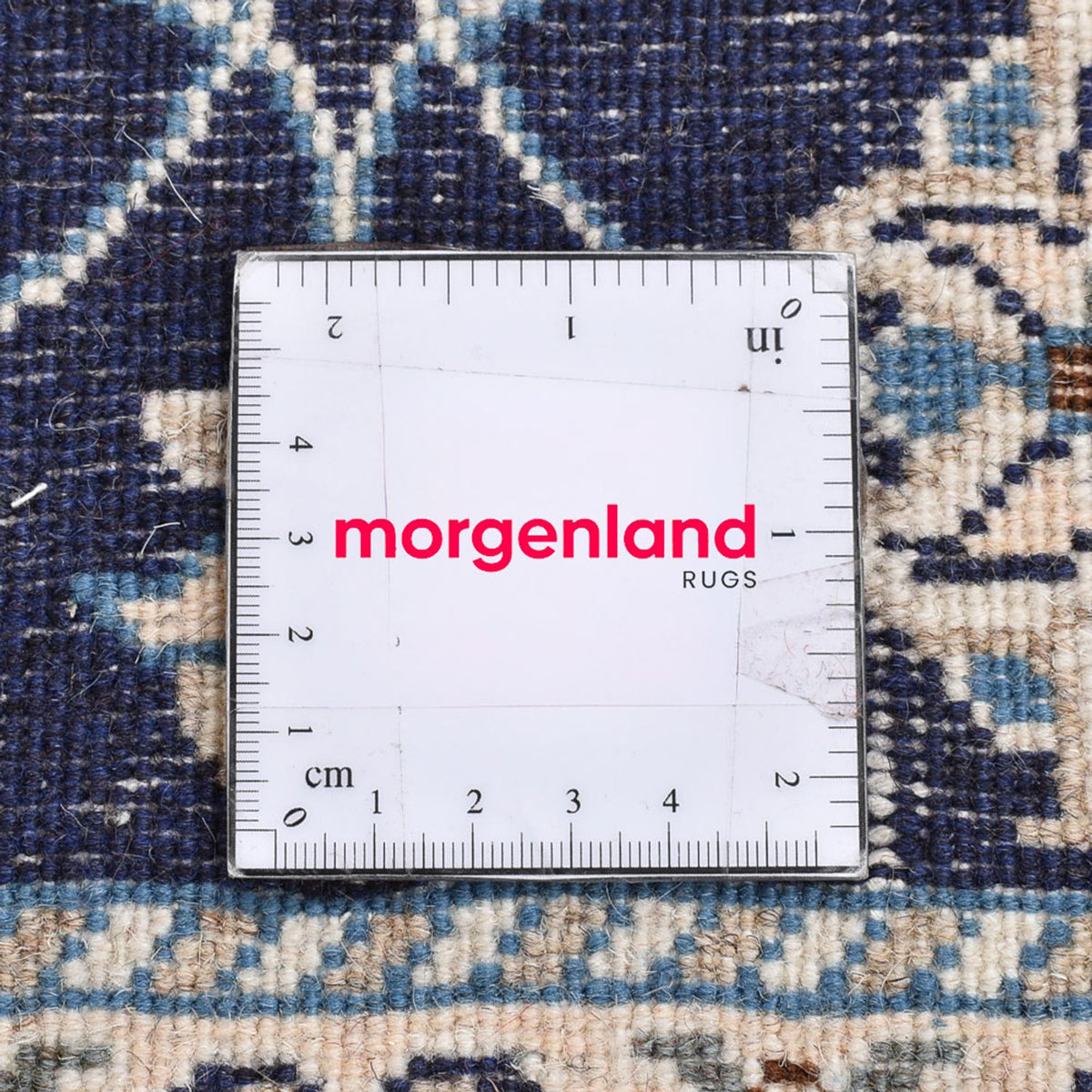 Dywan perski - Nain - 90 x 60 cm - ciemnoniebieski