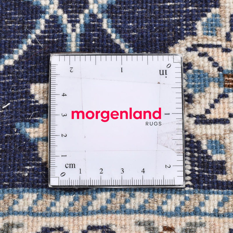 Dywan perski - Nain - 90 x 60 cm - ciemnoniebieski