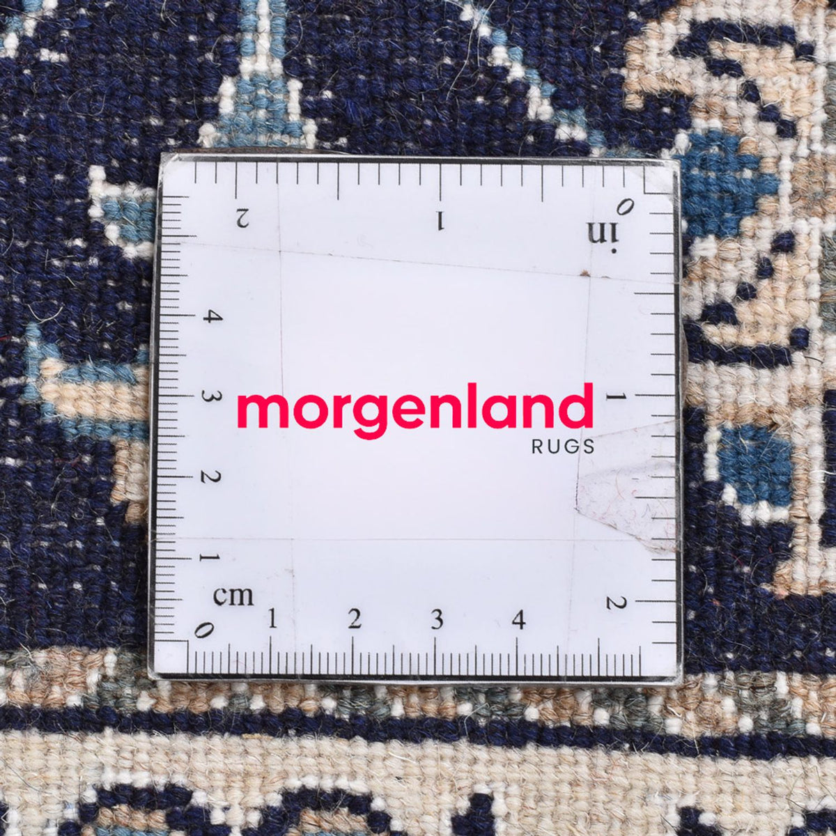 Dywan perski - Nain - 90 x 55 cm - ciemnoniebieski