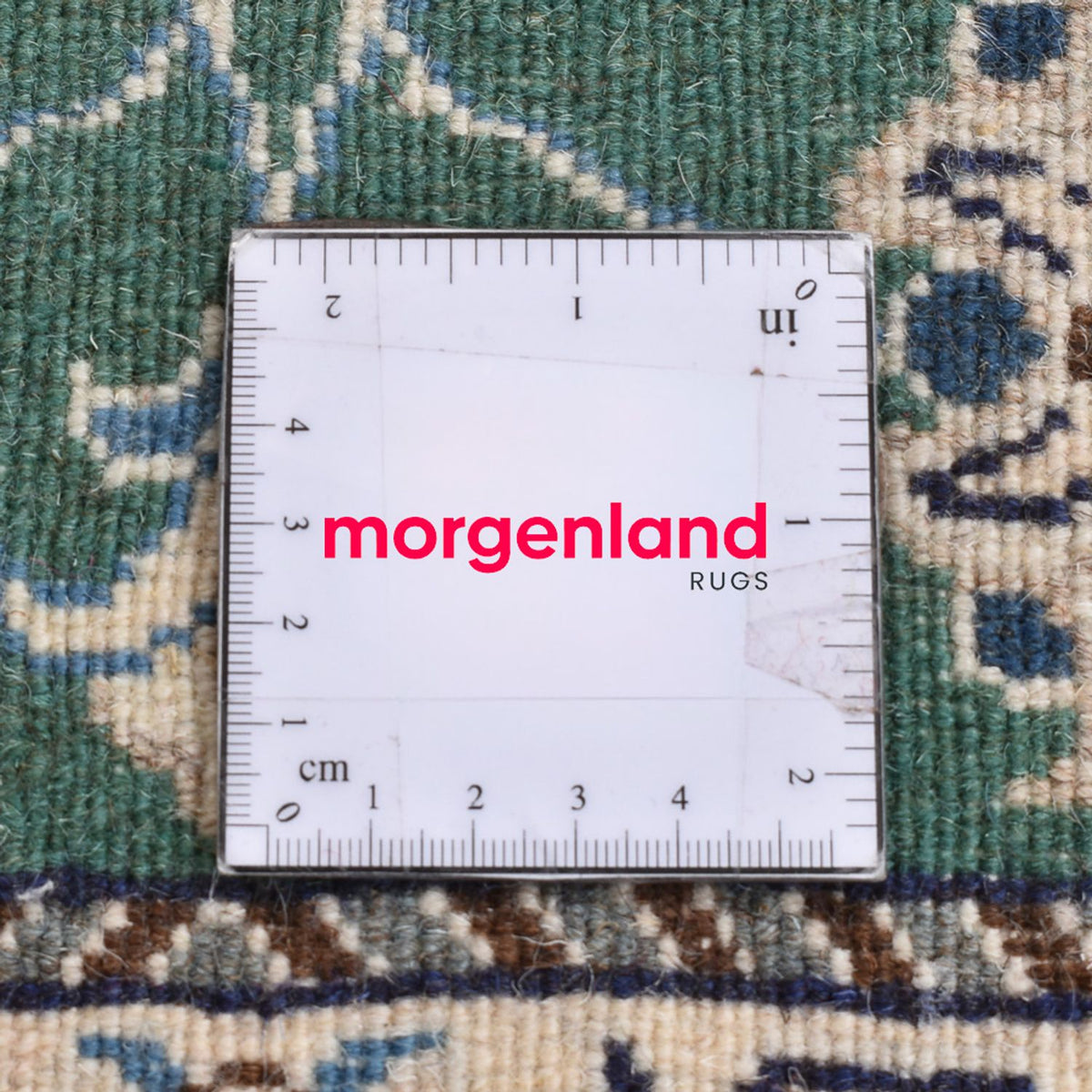 Dywan perski - Nain - 87 x 60 cm - zielona