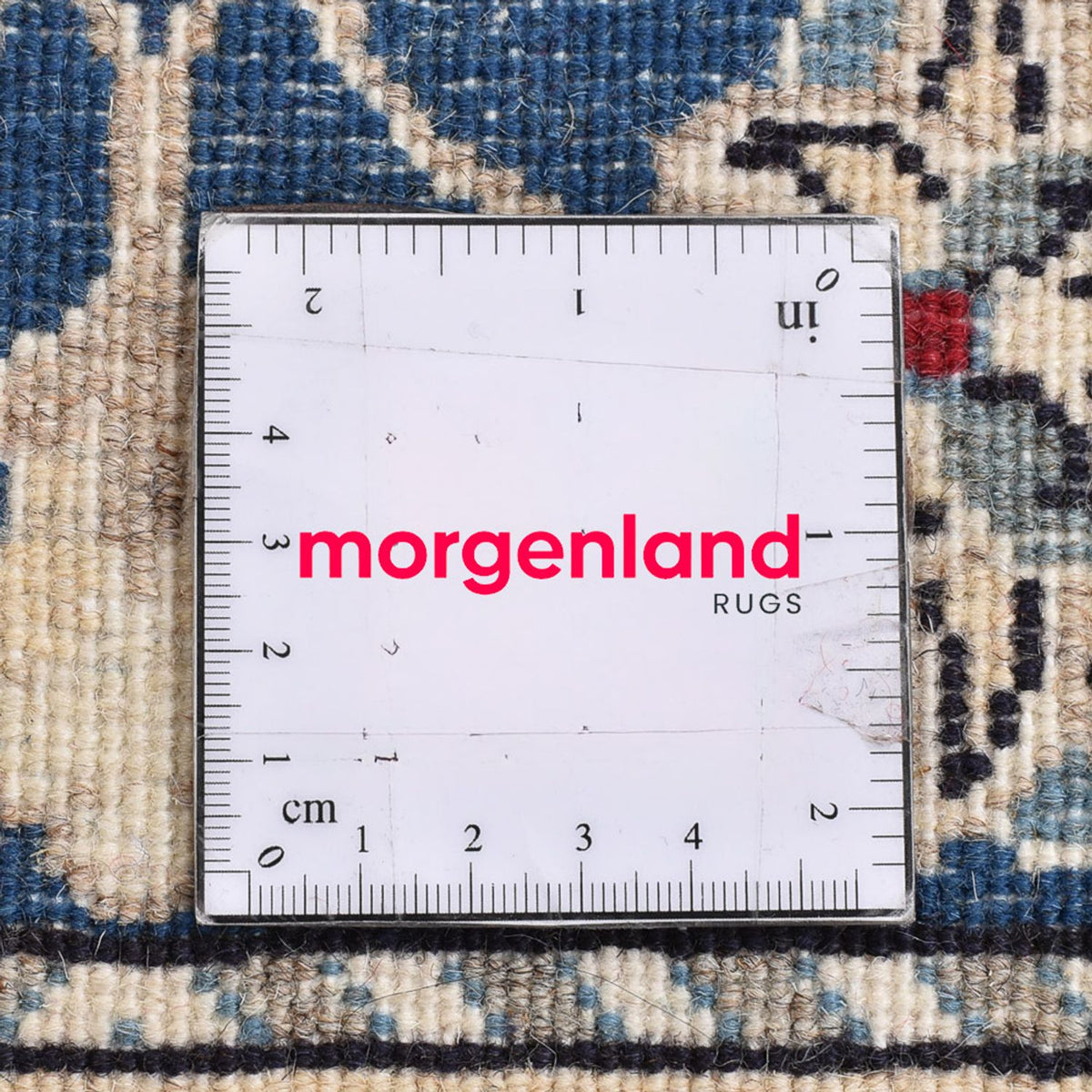 Dywan perski - Nain - 90 x 56 cm - niebieski