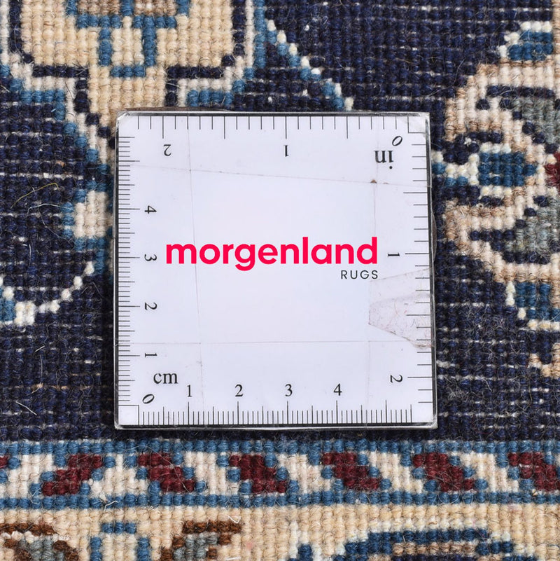 Dywan perski - Nain - 90 x 62 cm - ciemnoniebieski