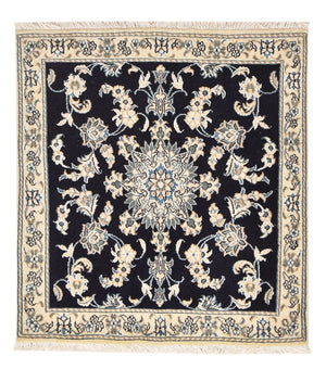 Dywan perski - Nain kwadratowy  - 103 x 96 cm - ciemnoniebieski