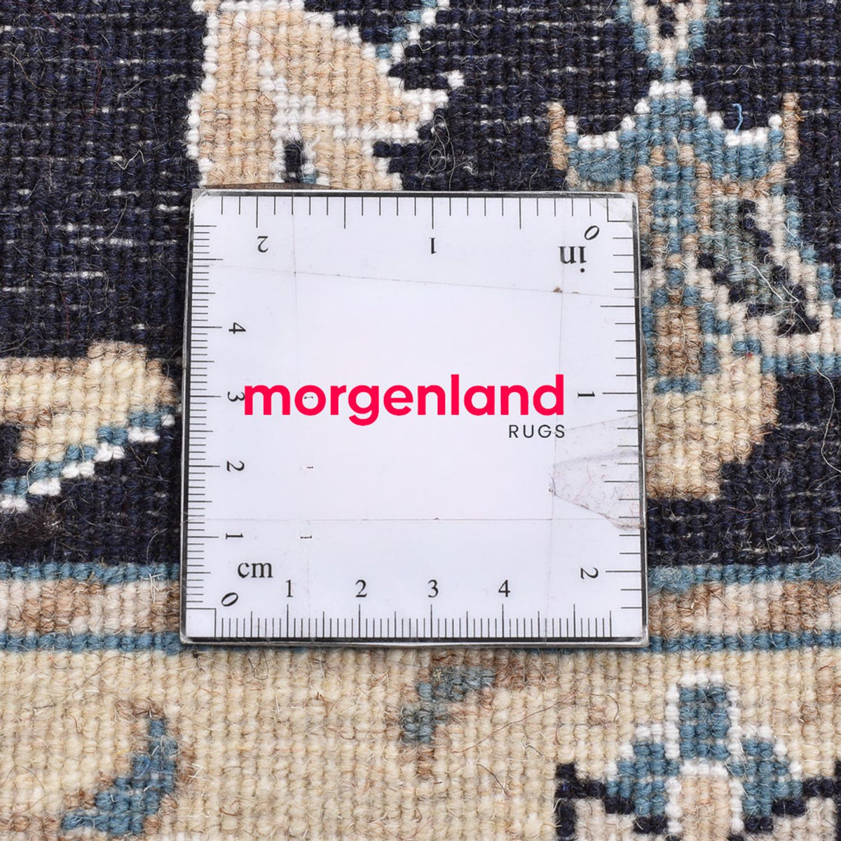 Dywan perski - Nain kwadratowy  - 103 x 96 cm - ciemnoniebieski