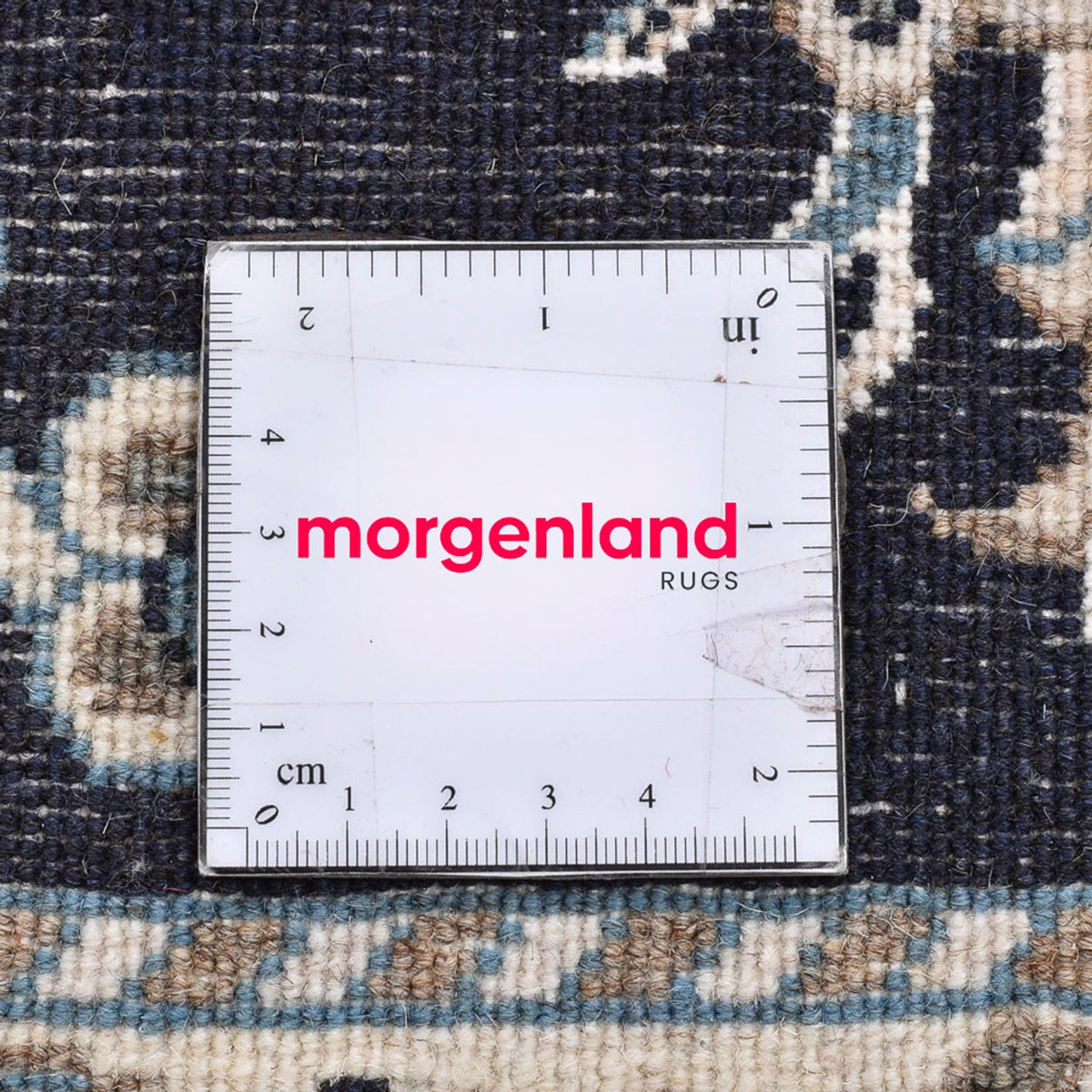 Dywan perski - Nain kwadratowy  - 100 x 100 cm - ciemnoniebieski