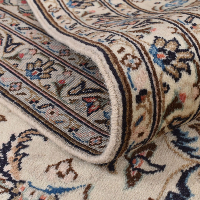 Dywan perski - Keshan - 350 x 245 cm - jasnoszary