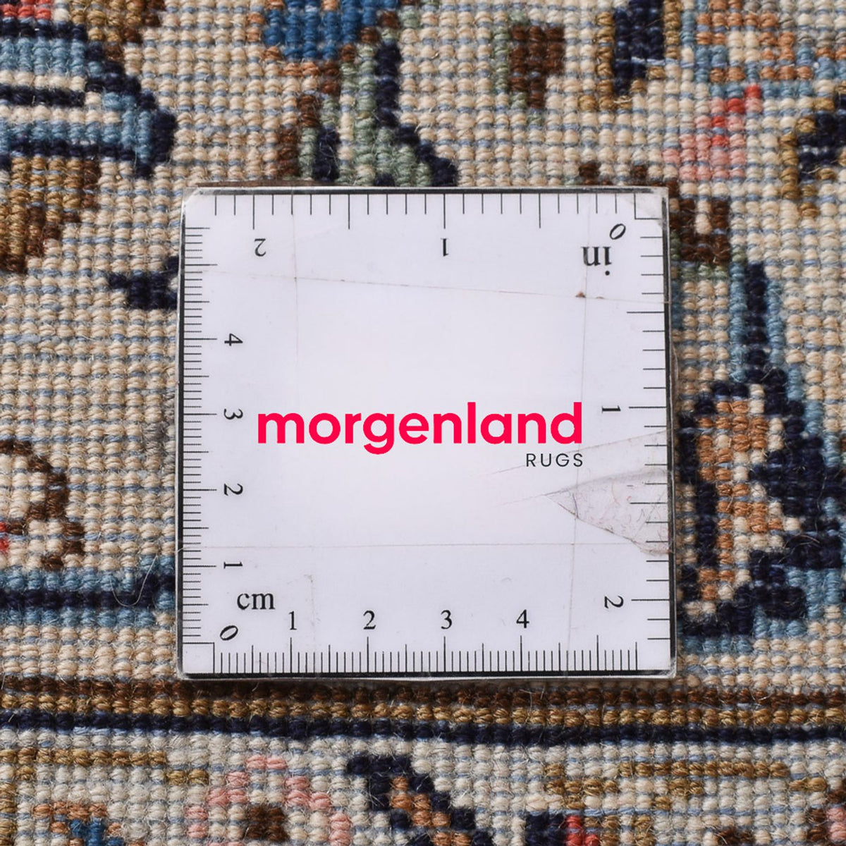 Dywan perski - Keshan - 350 x 245 cm - jasnoszary