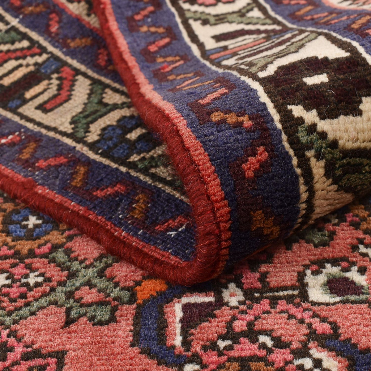 Biegacz Perski dywan - Nomadyczny - 186 x 80 cm - ciemna czerwień