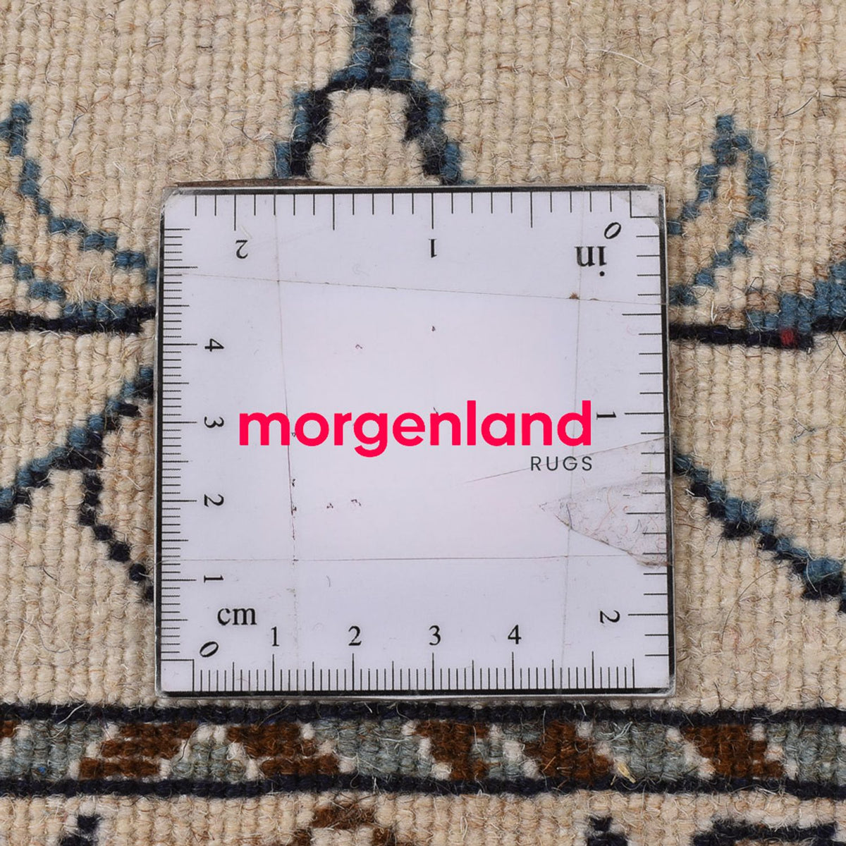 Biegacz Dywan perski - Nain - 300 x 80 cm - beżowy