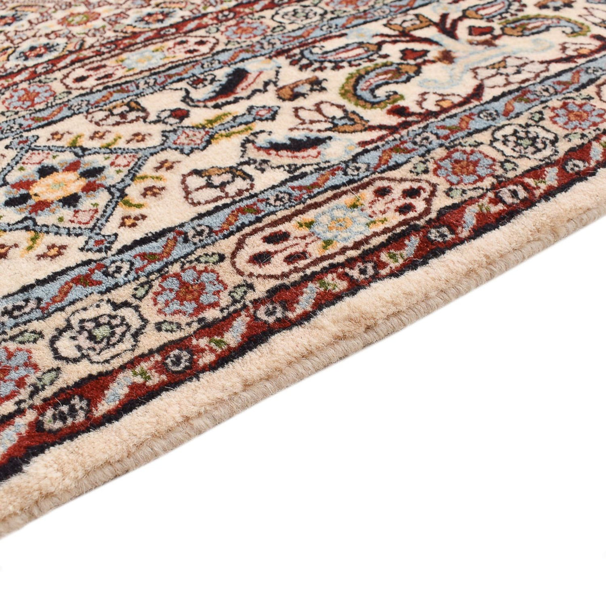 Dywan perski - Klasyczny kwadratowy  - 202 x 193 cm - jasnobrązowy